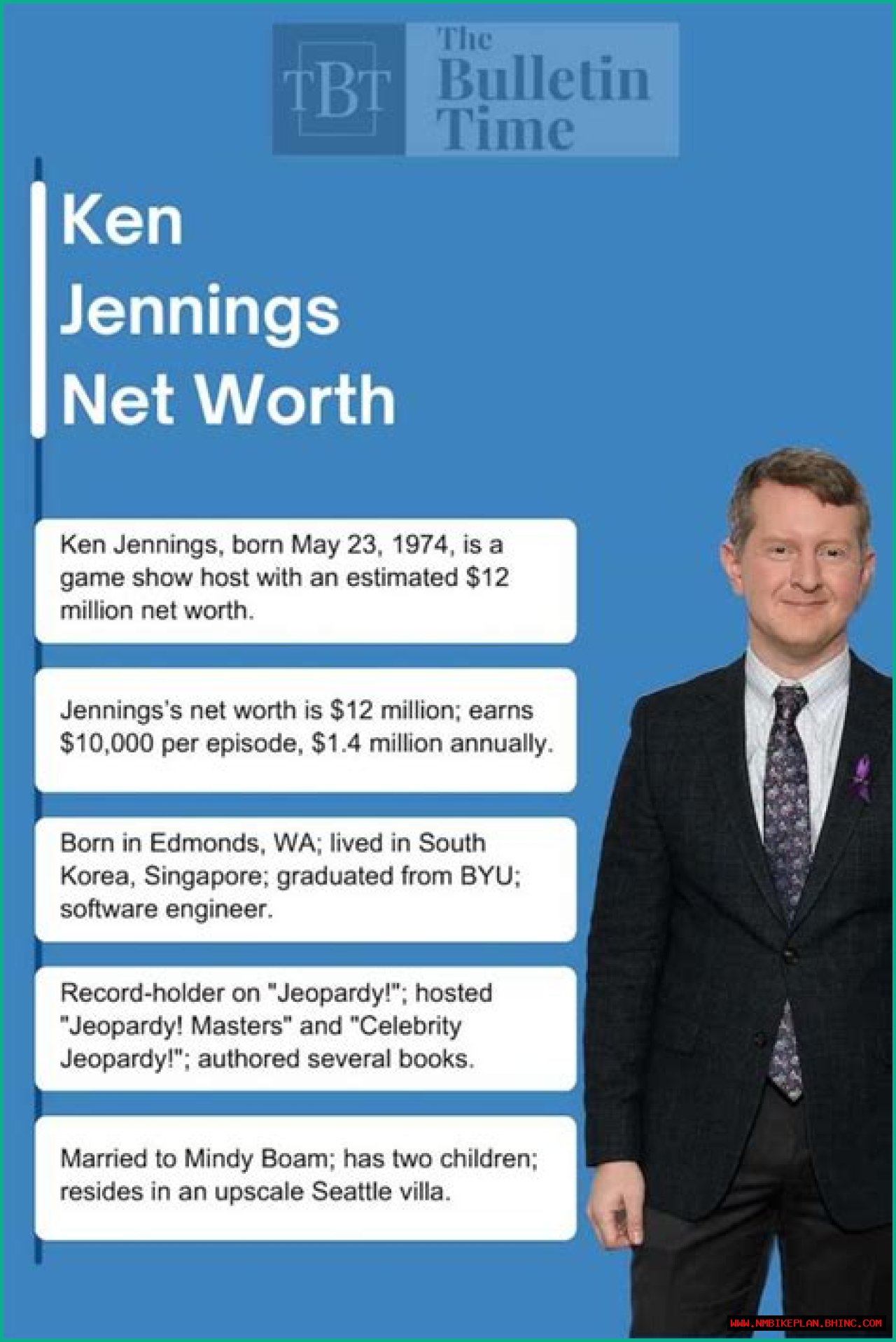 Everything about Ken Jennings: From His Net Worth and Age to His Family, Biography, and Latest Updates