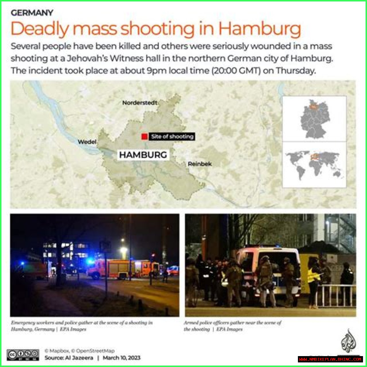 Germany updates: Unborn baby among 7 killed in Hamburg shooting | Gun Violence News