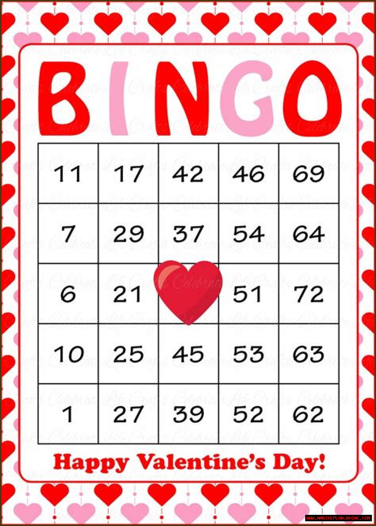 Heart Bingo