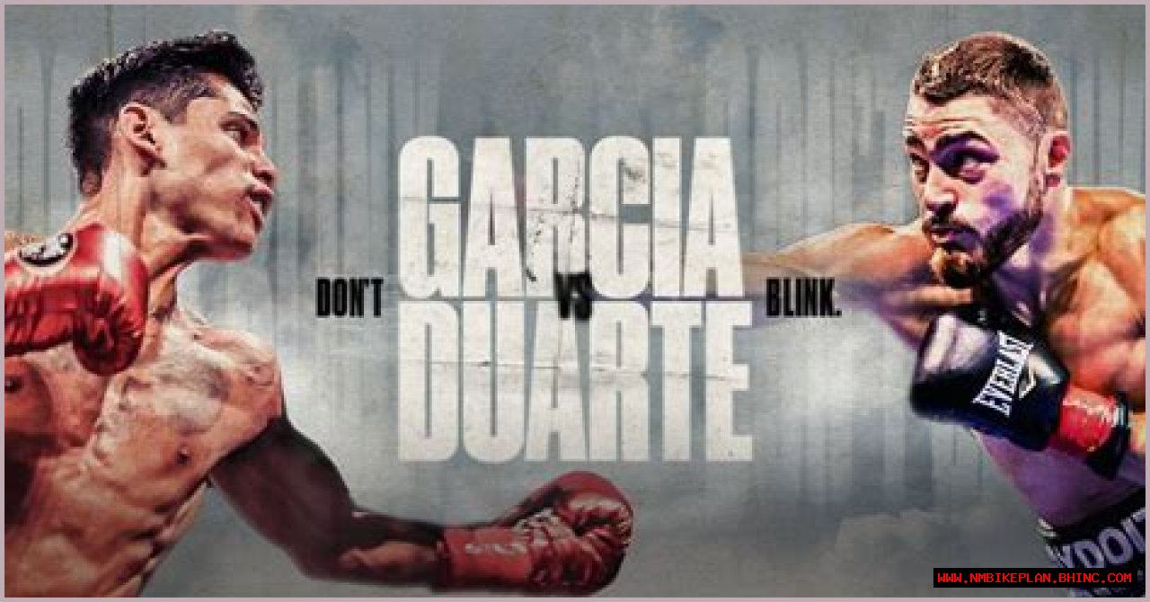 How to watch Ryan Garcia vs. Oscar Duarte: Date, time, streaming