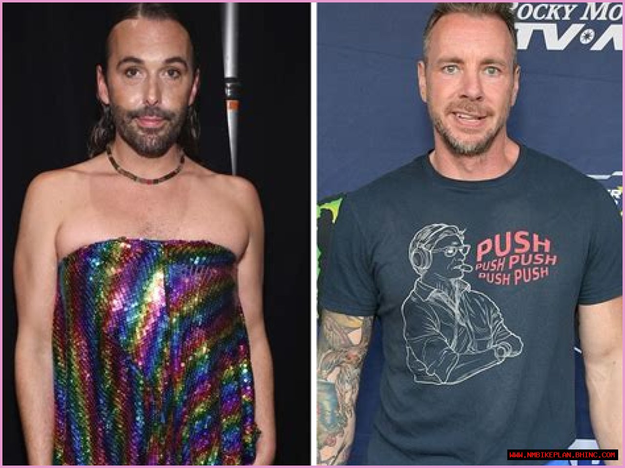 
		Jonathan Van Ness breaks down in tears during tense debate about trans rights with Dax Shepard	