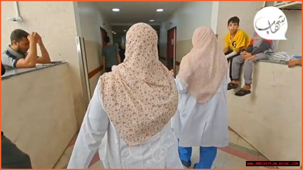 Video Dr. Ghada Abu Eida screams as her daughter was brought in a